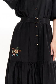 Платье Панда 17380 черный - фото 3