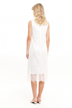 Платье Панда 100880 молочный - фото 4