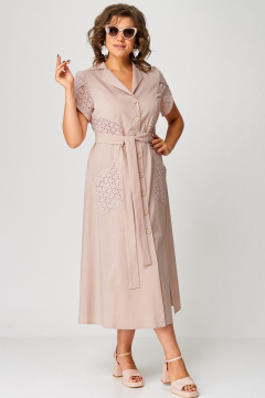 Платье EVA GRANT 7200В пудра - фото 5