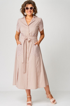 Платье EVA GRANT 7200В пудра - фото 3