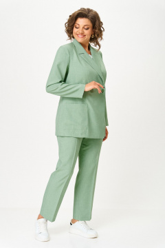 Брюки, жакет ANASTASIA MAK 1175-А мятный - фото 2