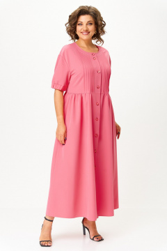 Платье ANASTASIA MAK 1219-1 коралл - фото 2