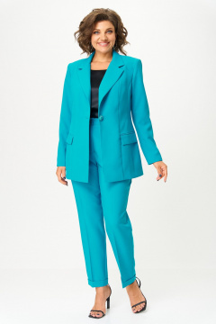 Брюки, жакет ANASTASIA MAK 1245 изумруд - фото 1