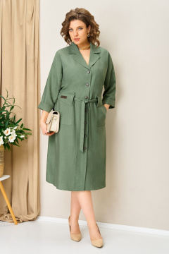 Платье VOLNA 1412 мятно-зеленый - фото 1