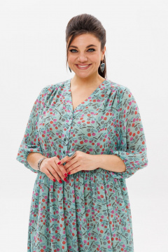 Платье Anelli 1460 весенний_сад - фото 4