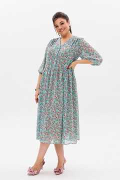 Платье Anelli 1460 весенний_сад - фото 1