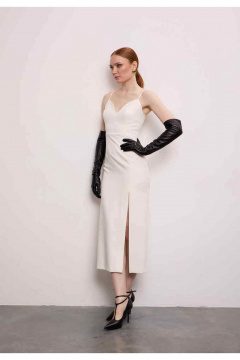 Платье DEVITA 1027-1 молочный - фото 3