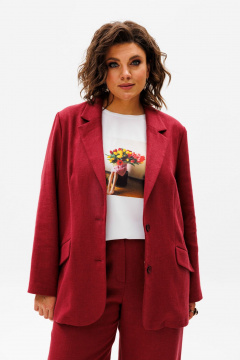 Жакет Anelli 1539 перец_чили - фото 1