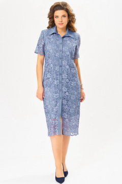 Платье Fita 5031 сине-голубой - фото 2