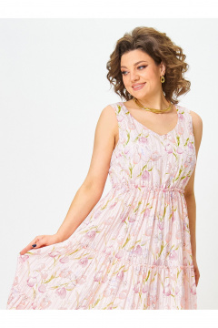 Платье Zlata 4455 розовый - фото 2