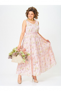 Платье Zlata 4455 розовый - фото 1