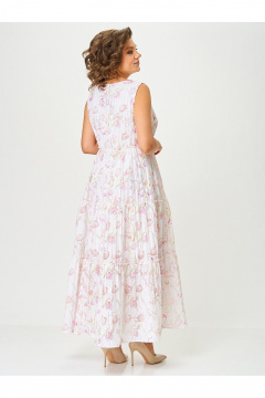 Платье Zlata 4455 белый - фото 3