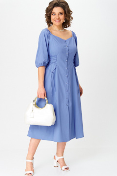 Платье Aira Style 24424 голубой - фото 3