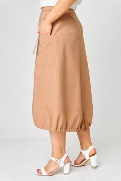 Блуза, юбка Aira Style 24122 молочно-бежевый - фото 4