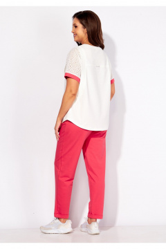 Блуза, брюки TAiER 1365 розовый - фото 3