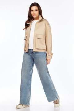 Жакет LEANNA-STYLE 6009 бежевый - фото 3