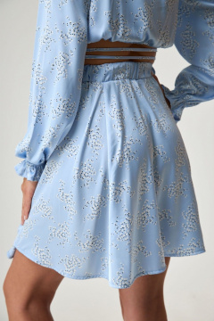 Блуза, юбка Anelli 1584 голубые_глаза - фото 2