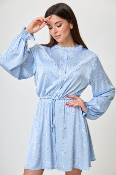 Блуза, юбка Anelli 1584 голубые_глаза - фото 1