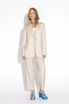 Брюки, жакет PiRS 4536 бежевый - фото 1
