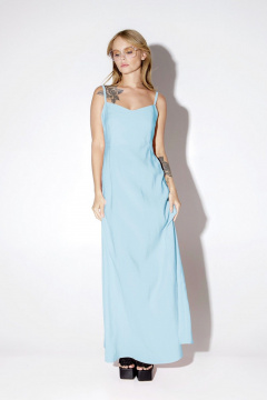 Платье, рубашка PiRS 5152 голубой - фото 2