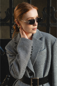 Полупальто Skipper Design 134 серый - фото 5