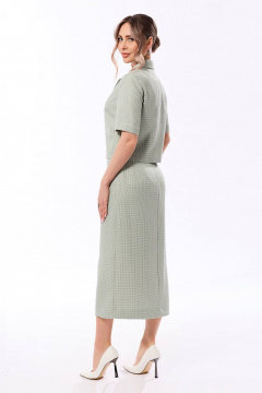 Жакет, юбка Golden Valley 6637 зеленый - фото 3