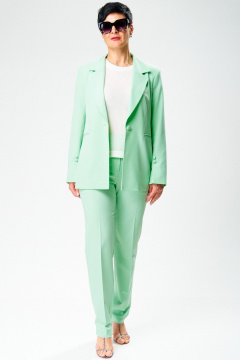 Брюки, жакет Laikony L-472 ярко-мятный - фото 2