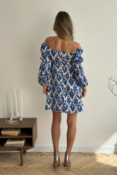 Платье THE.WOMAN 0308 синий - фото 4