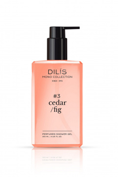Гель для душа DILIS PERFUMED SHOWER GEL #3 CEDAR/FIG - фото 1