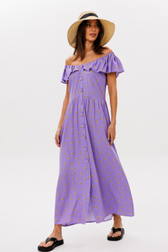 Сарафан Ларс Стиль 1093 сирень - фото 3