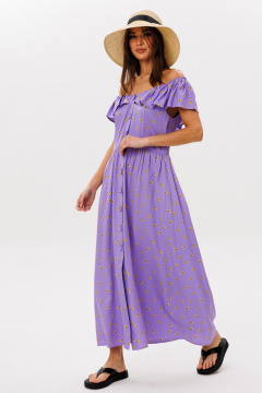 Сарафан Ларс Стиль 1093 сирень - фото 2