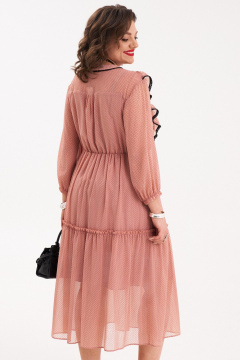 Летнее платье с сборками и рюшей на подкладке Almirastyle 298 - фото 4