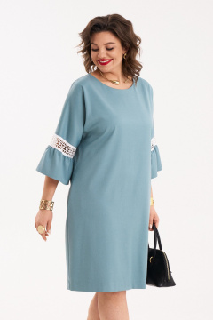 Платье с разрезом и кружевными деталями для особых случаев Almirastyle 288 - фото 5