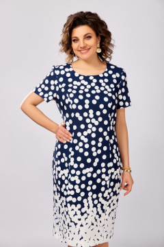 Платье Swallow 847.2 синий_индиго - фото 5