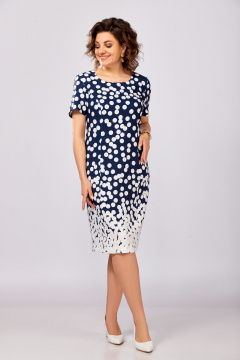 Платье Swallow 847.2 синий_индиго - фото 4