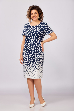 Платье Swallow 847.2 синий_индиго - фото 3