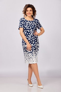 Платье Swallow 847.2 синий_индиго - фото 2