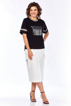 Блуза, юбка Matini 1.1776 белый - фото 4