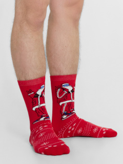 Носки Mark Formelle 017K-2602/23017K-2 я.красный_рис.2602 - фото 3