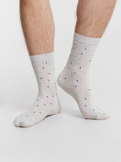 Носки Mark Formelle 017K-2853/24017K св.серый_меланж_рис.2853 - фото 4