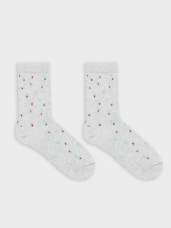 Носки Mark Formelle 017K-2853/24017K св.серый_меланж_рис.2853 - фото 2