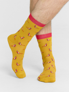 Носки Mark Formelle 017K-2939/24017K горчичный_рис.2939 - фото 3