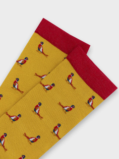 Носки Mark Formelle 017K-2939/24017K горчичный_рис.2939 - фото 2