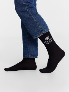 Носки Mark Formelle 017K-3025/24017K-1 черный_рис.3025 - фото 1