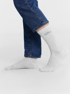 Носки Mark Formelle 017K-3032/24017K-1 св.серый_меланж_рис.3032 - фото 1