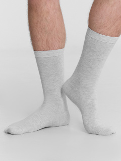 Носки Mark Formelle 017K-3032/24017K-1 св.серый_меланж_рис.3032 - фото 4