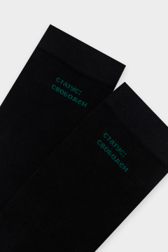 Носки Mark Formelle 017K-3032/24017K-1 черный_рис.3032 - фото 3