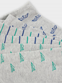 Носки Mark Formelle 104A-2736/243104A серый_меланж_3_рис.2736 - фото 5