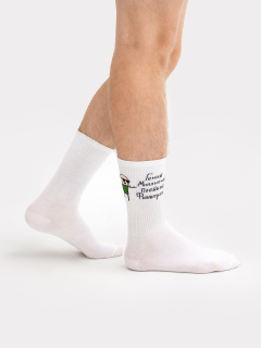 Носки Mark Formelle 107K-2503/23107K-1 белый_рис.2503 - фото 1