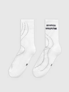 Носки Mark Formelle 107K-2731/24107K белый_рис.2731 - фото 3